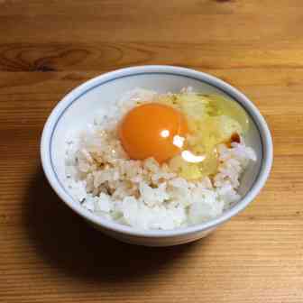 2013年12月25日に食べたTKG写真のサムネール