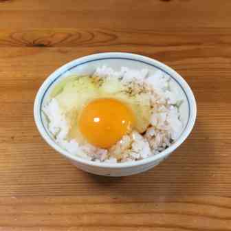 2017年8月7日に食べたTKG写真のサムネール
