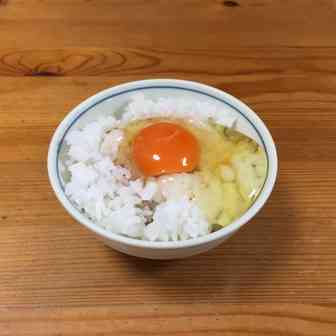 2017年10月6日に食べたTKG写真のサムネール