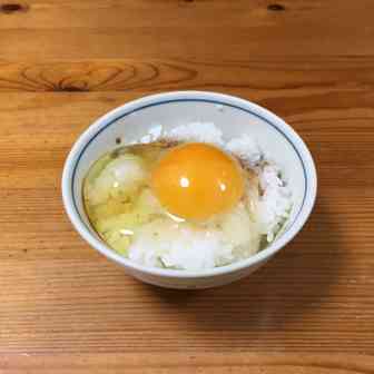 2017年10月16日に食べたTKG写真のサムネール