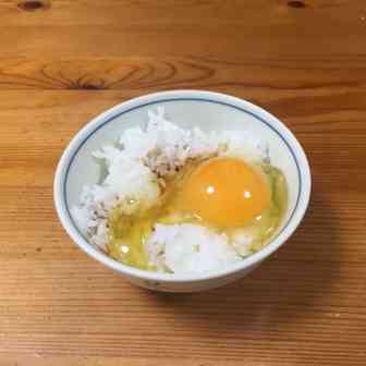 2017年10月19日に食べたTKG写真のサムネール