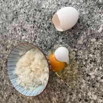 2024年2月9日に食べたTKG写真のサムネール