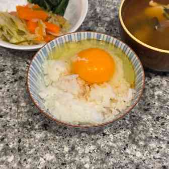 2025年4月10日に食べたTKG写真のサムネール