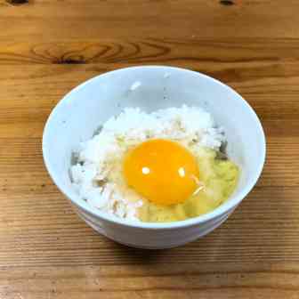 2018年7月30日に食べたTKG写真のサムネール