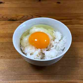 2019年4月22日に食べたTKG写真のサムネール