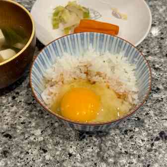 2024年11月19日に食べたTKG写真のサムネール