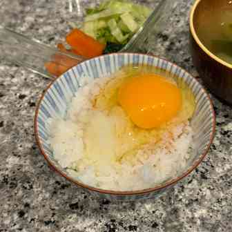 2024年11月22日に食べたTKG写真のサムネール