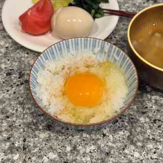 2025年2月14日に食べたTKG写真のサムネール