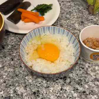 2025年2月27日に食べたTKG写真のサムネール