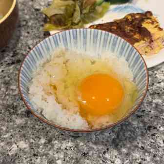 2025年4月3日に食べたTKG写真のサムネール